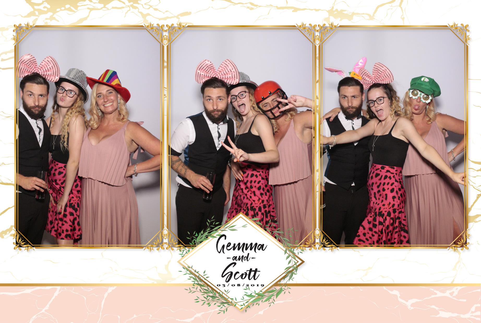 Gemma & Scott's Wedding | View more photos from the event at gallery.myphotoboothexperience.co.uk/u/MyPhotoBoothExperienceLtd/Gemma-Scotts-Wedding